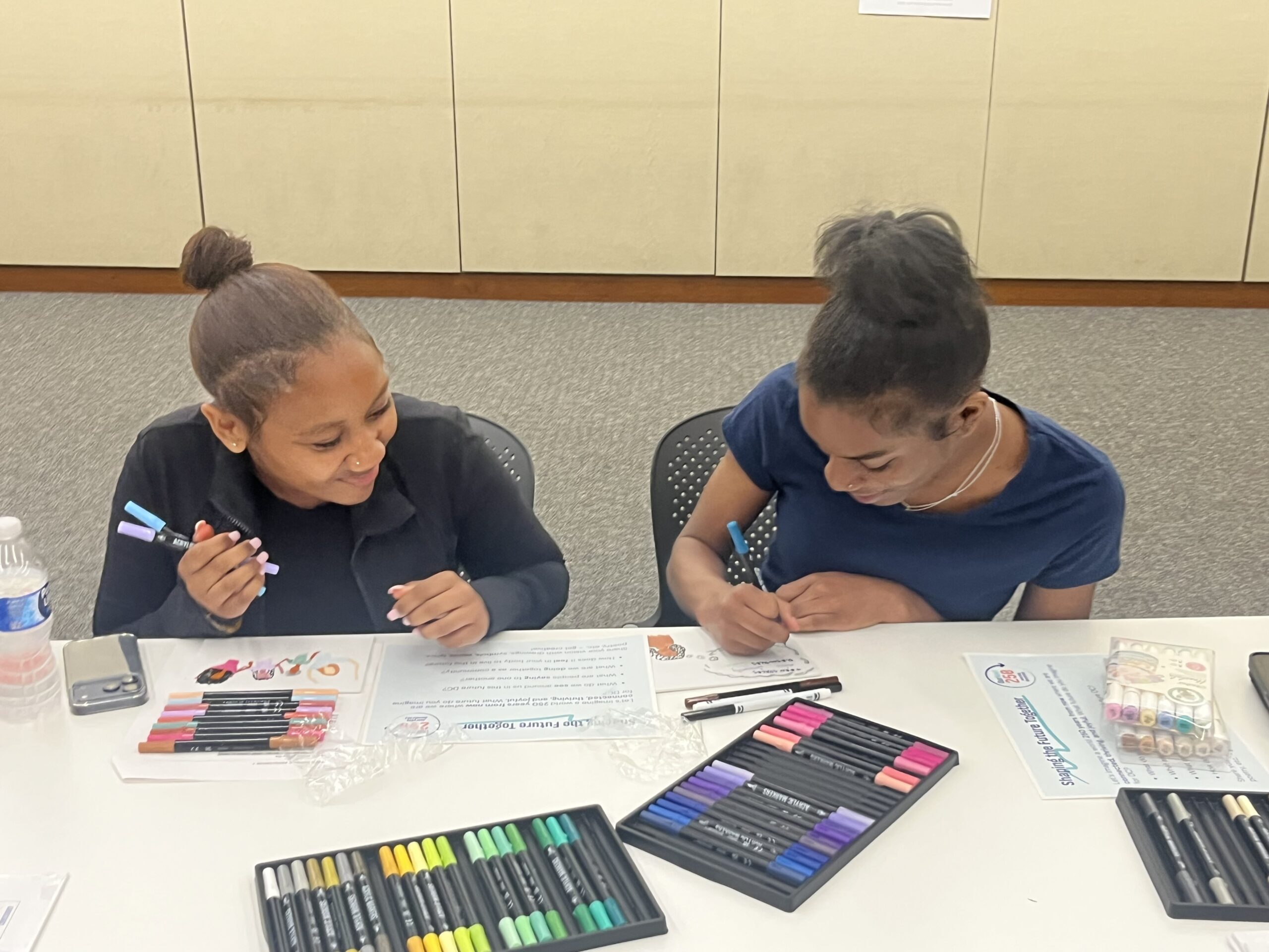 DCPL 2 Students Drawing